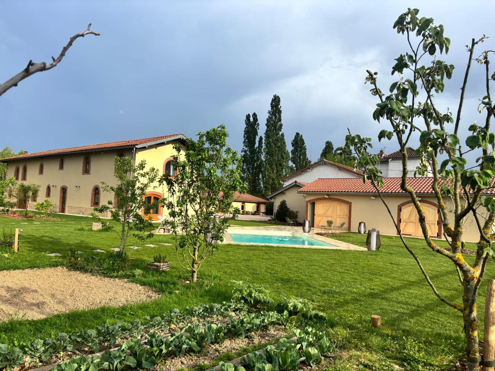 Le Domaine Du Pin Bed and Breakfast Châtillon-sur-Chalaronne Eksteriør billede