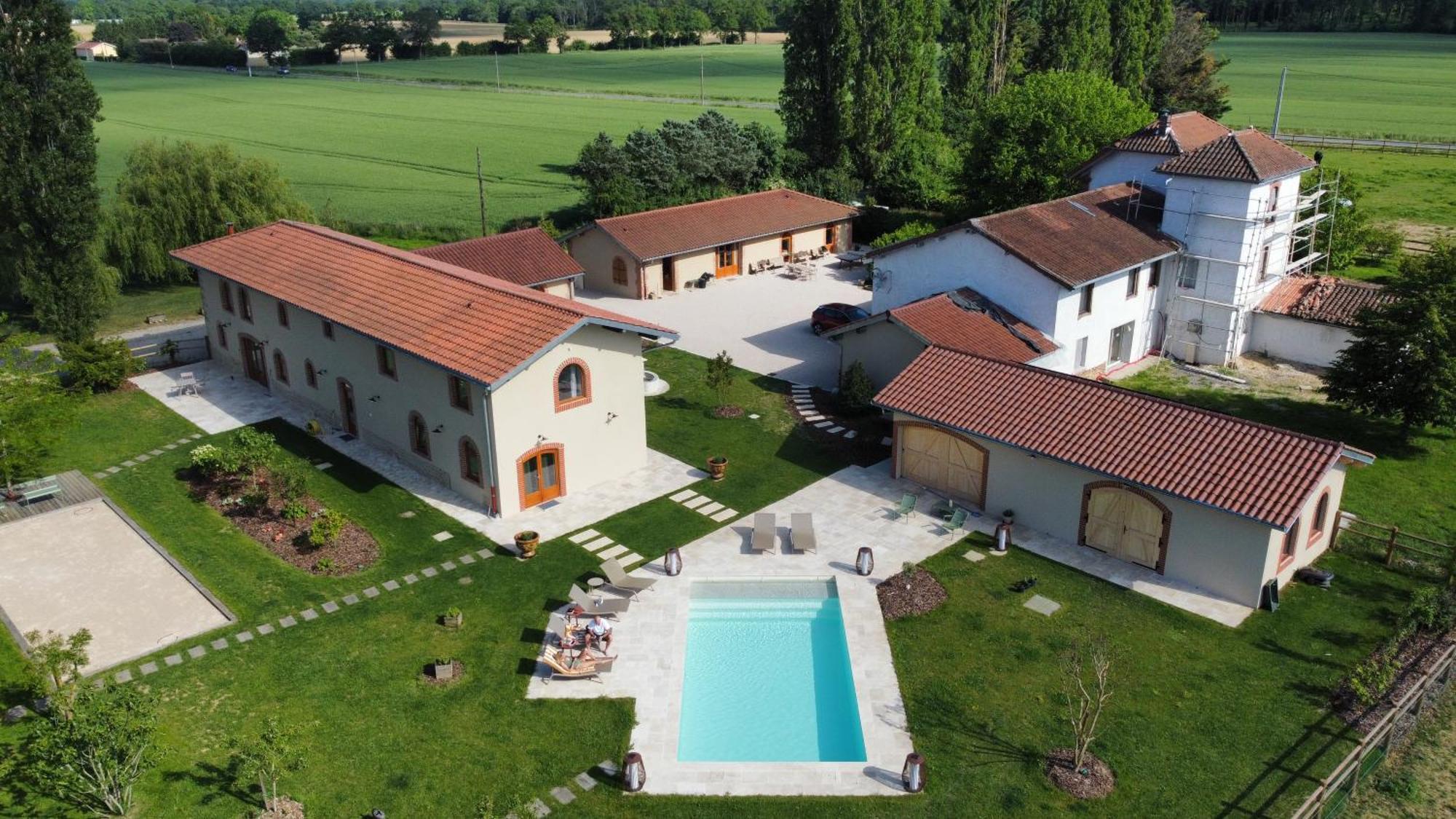 Le Domaine Du Pin Bed and Breakfast Châtillon-sur-Chalaronne Eksteriør billede